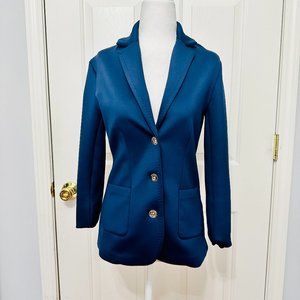 NWOT LILLY PULITZER NAVY BLUE BLAZER COAT